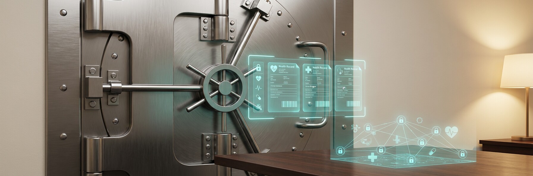 Zero-trust architecture for health records